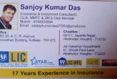 SANJOY KUMAR DAS LIC (Insurance & Investment Consultant, CLIA, MMTC & ZM’S Club Member)